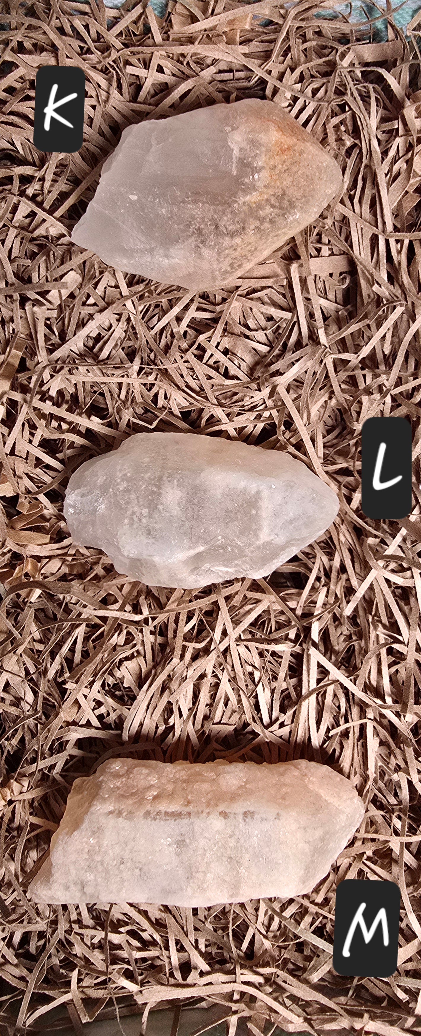 Dreamsicle Lemurian Quartz (K-Q)