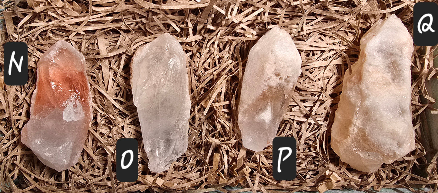 Dreamsicle Lemurian Quartz (K-Q)
