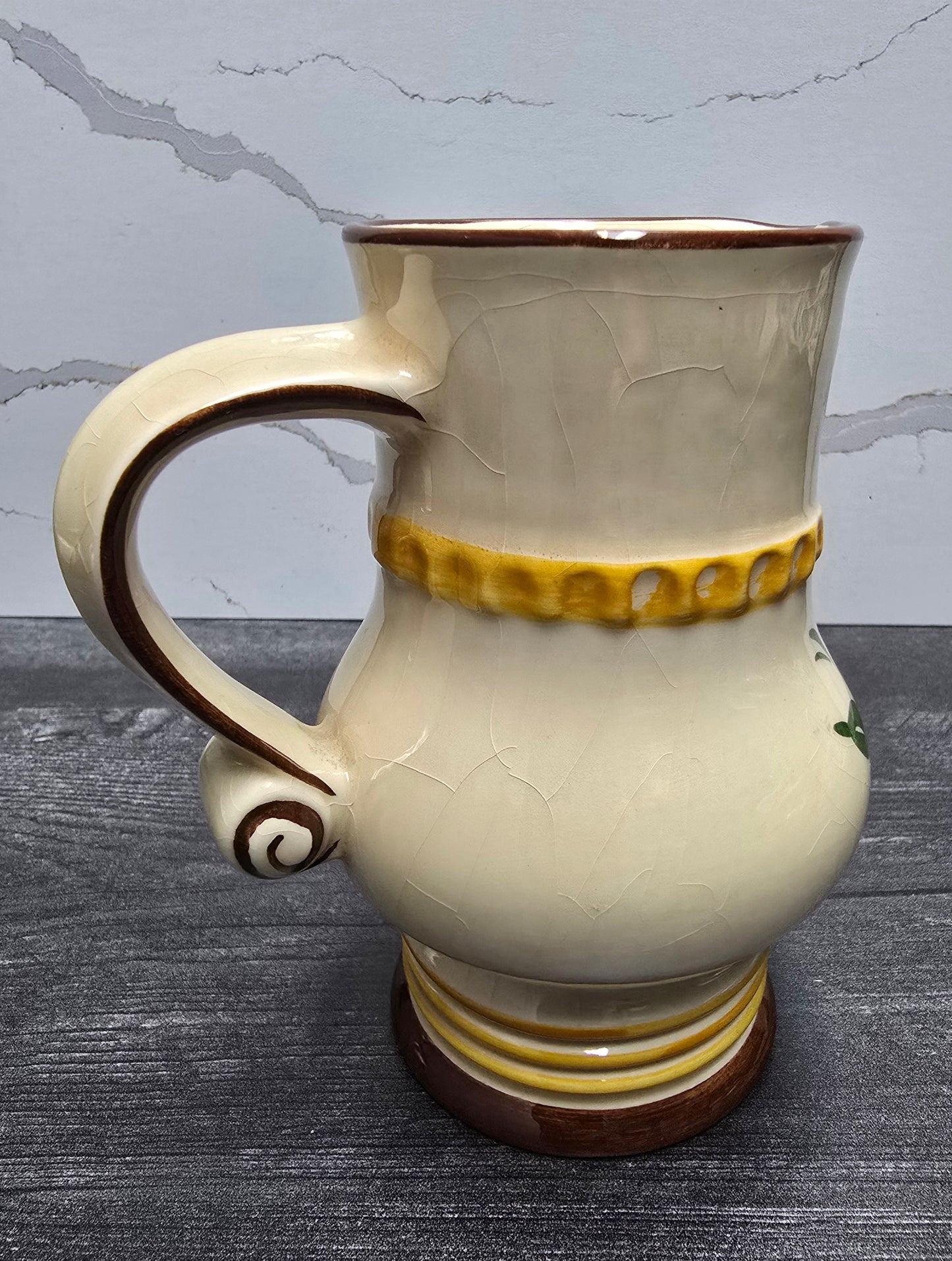 Goebel Rare Vintage 1968 Floral Tegernsee 3 Piece Collection, Made in West Germany