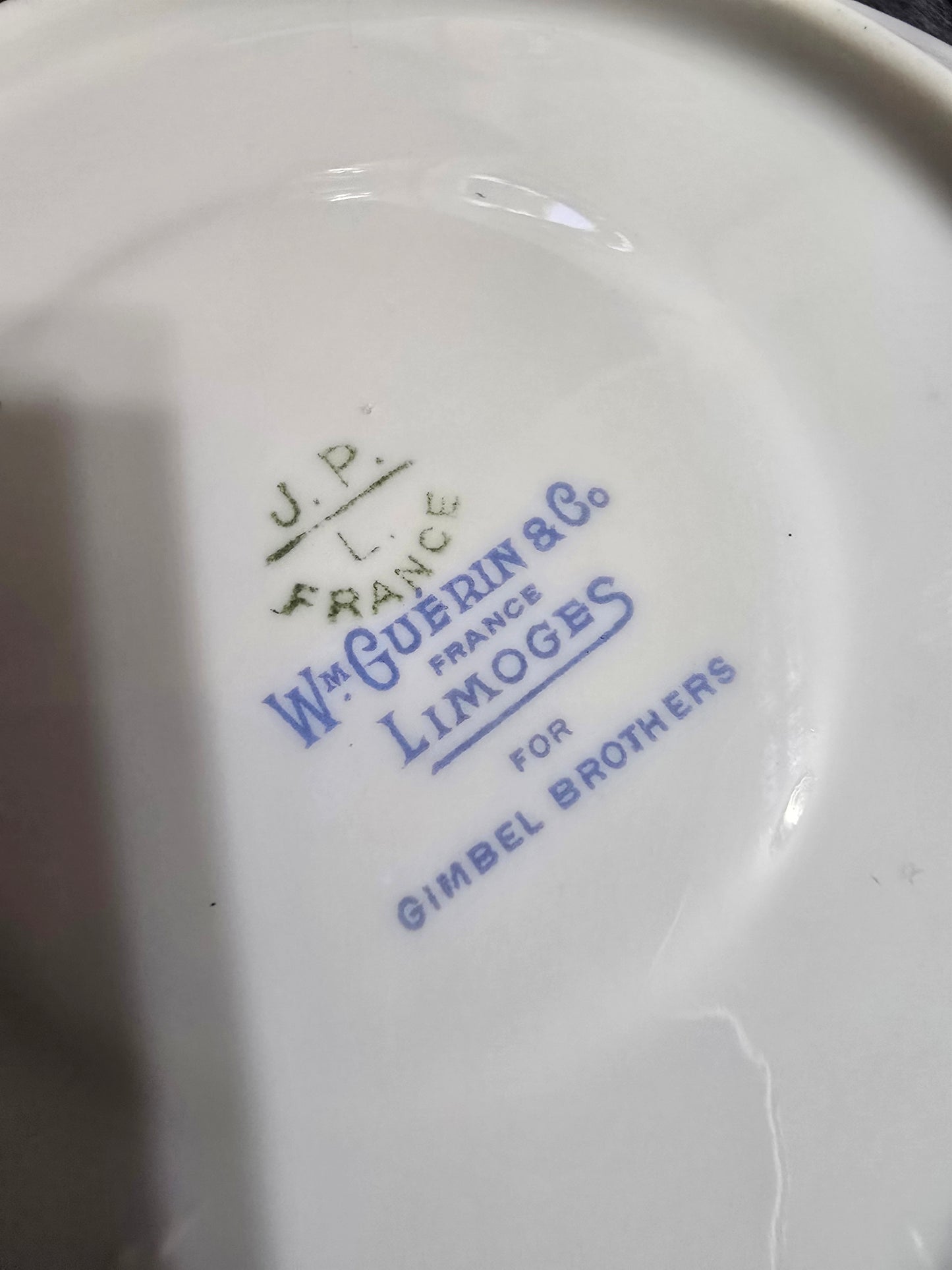 Vintage Limoges, Set of 2, Made in France W.M.Guerin Co