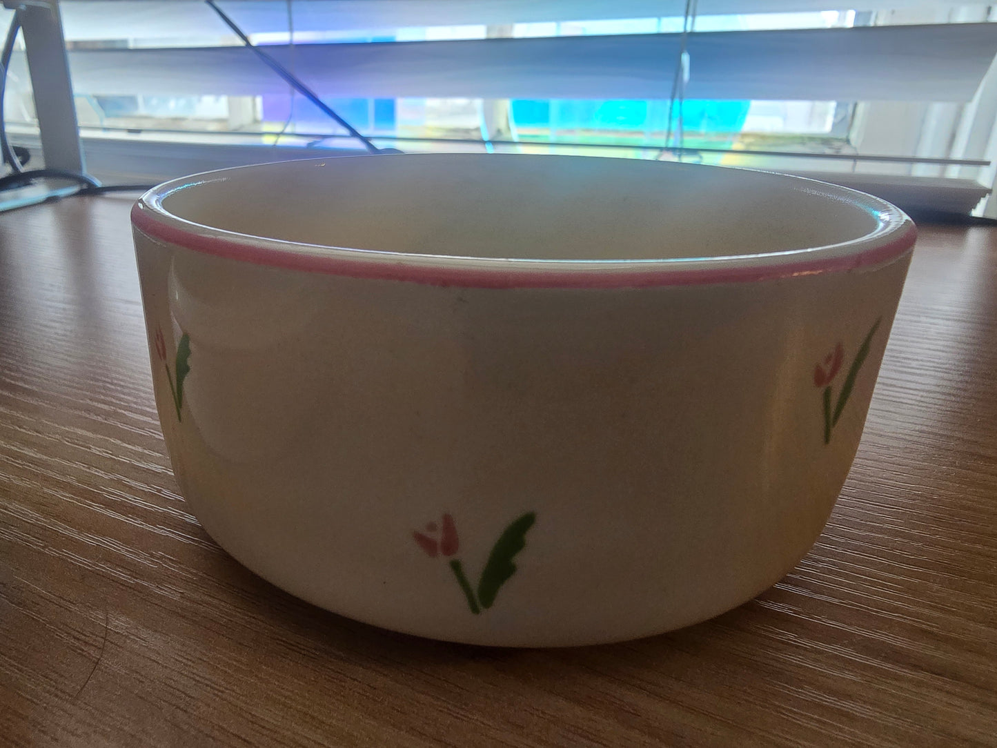Teleflora Vintage 1985 Trinket Dish Floral