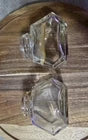 Vintage / Antique Waterman’s Glass 2 ounce Ink Bottle Lot Of 2