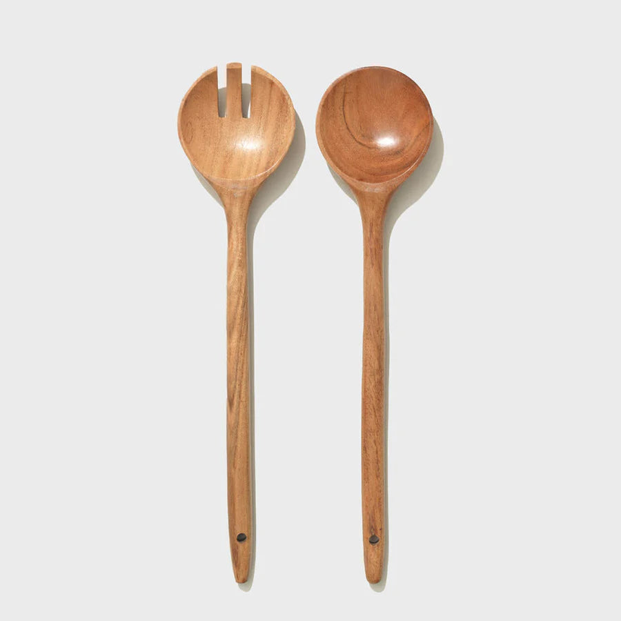 Wooden Serving Utensils (Set of 2)