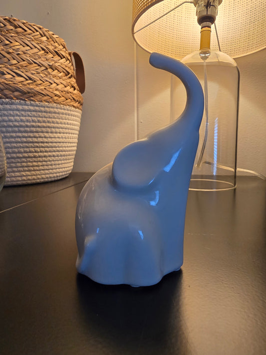 White Elephant Figurine