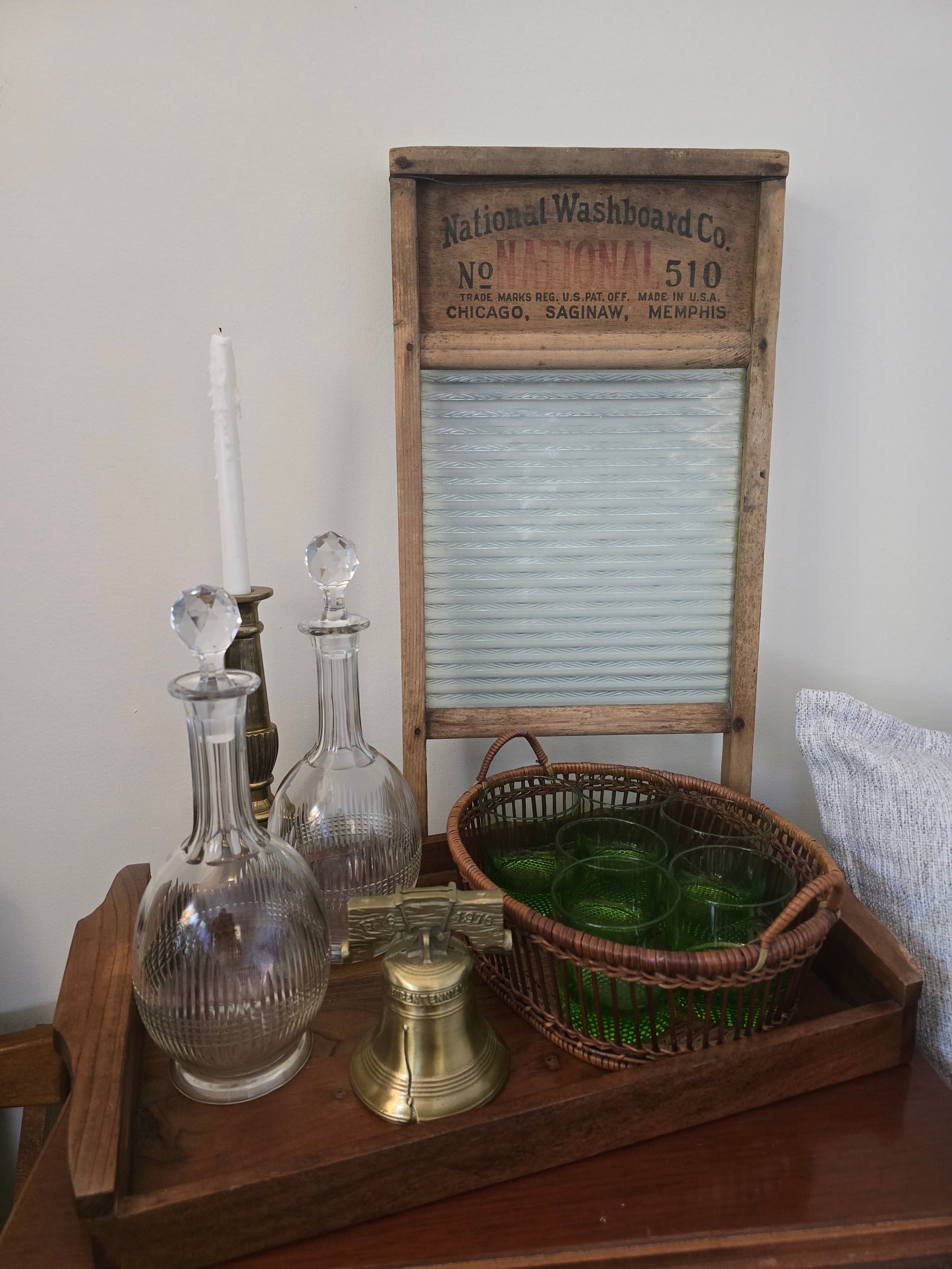 Set of 2 Carafe/Decanters