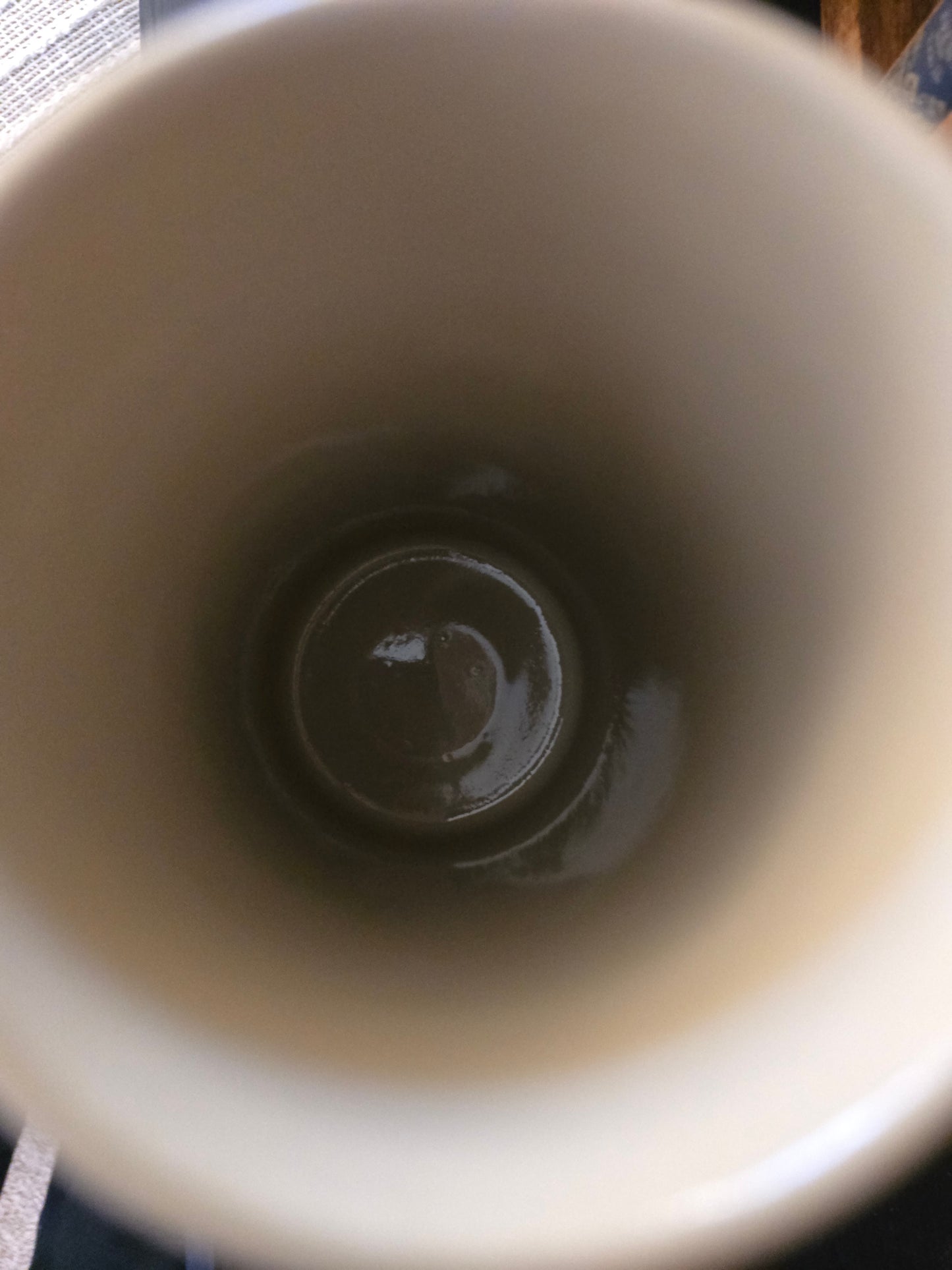 Vintage Gerzit W. German Beer Stein "Froh beim Bier Das lieben wir" 11"