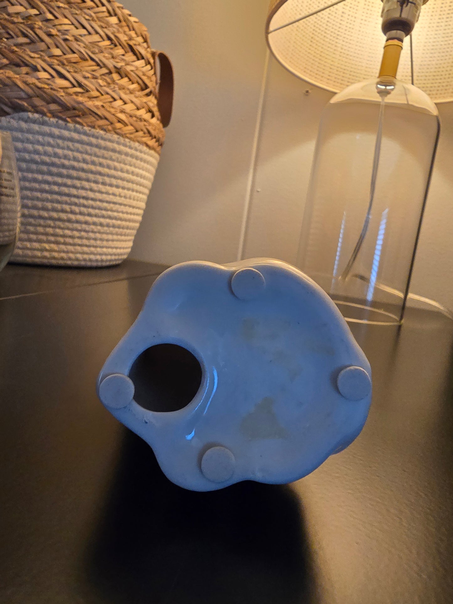 White Elephant Figurine