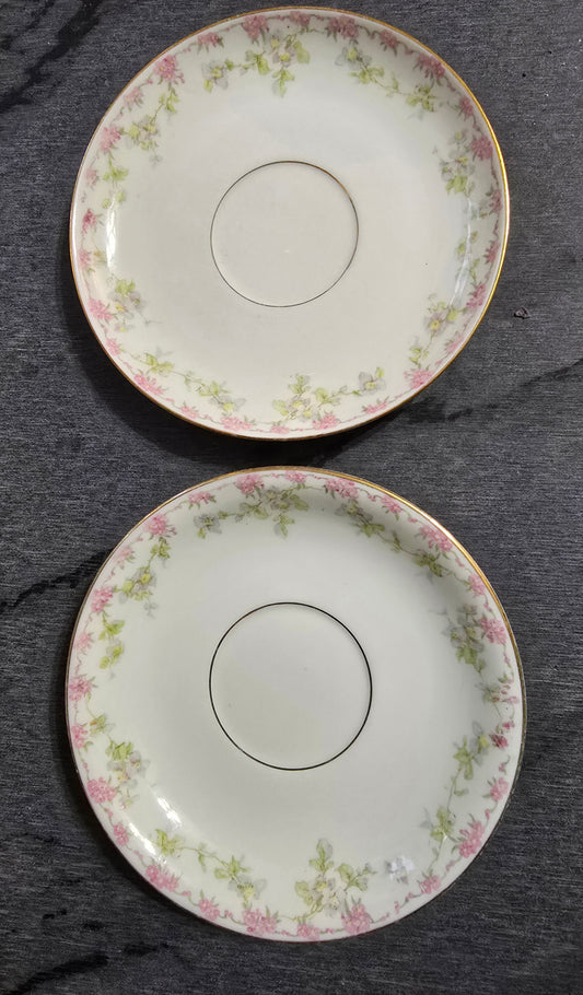 Vintage Limoges, Set of 2, Made in France W.M.Guerin Co